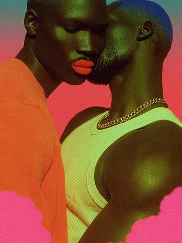Queer love tastes like mango at midnight.
Sticky. Sweet. Unapologetic.