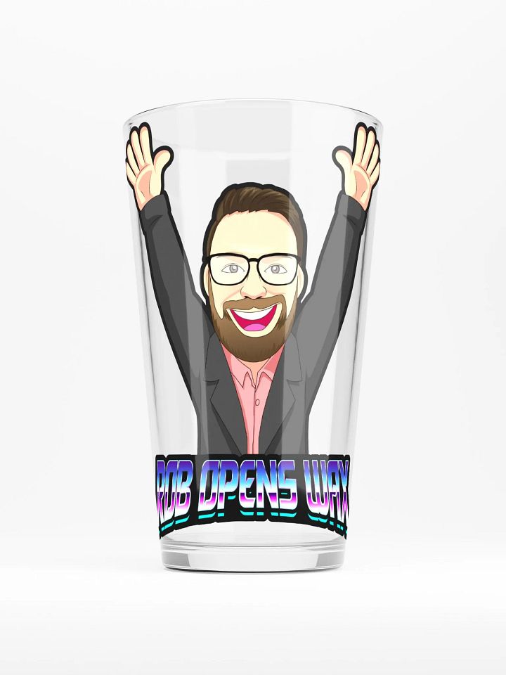 Excitement Unleashed Shaker Pint Glass product image (1)