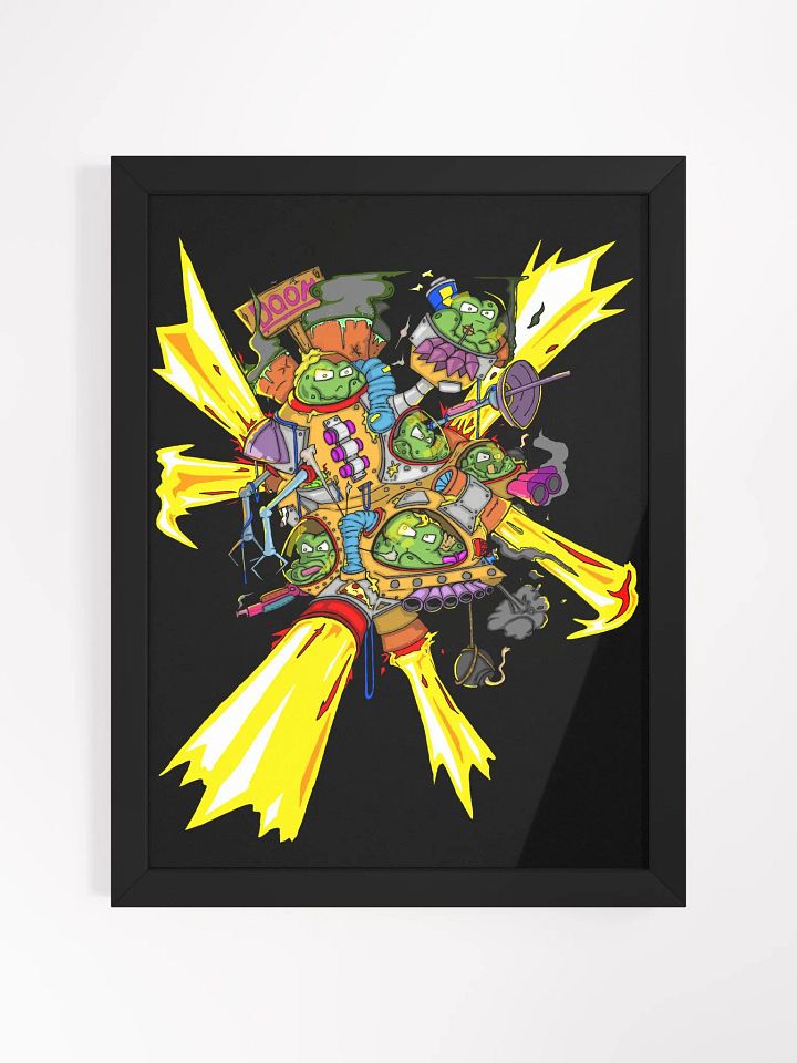 Messian Mega-Ship Framed Poster product image (1)