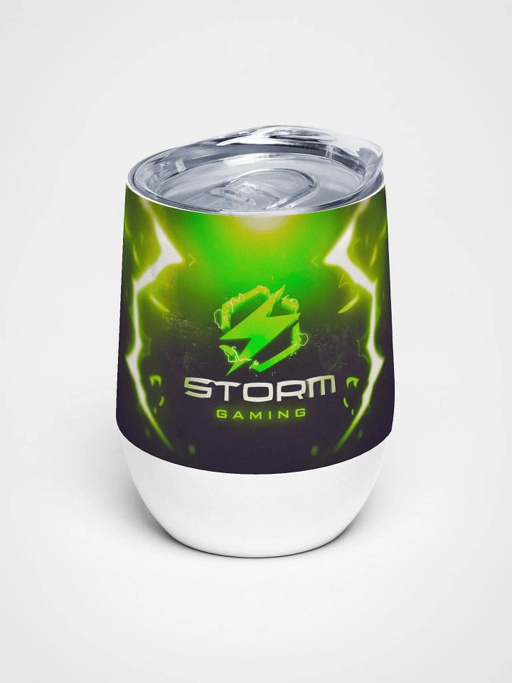 Electrifying Wine Tumbler - STORM GAMING Edition product image (1)
