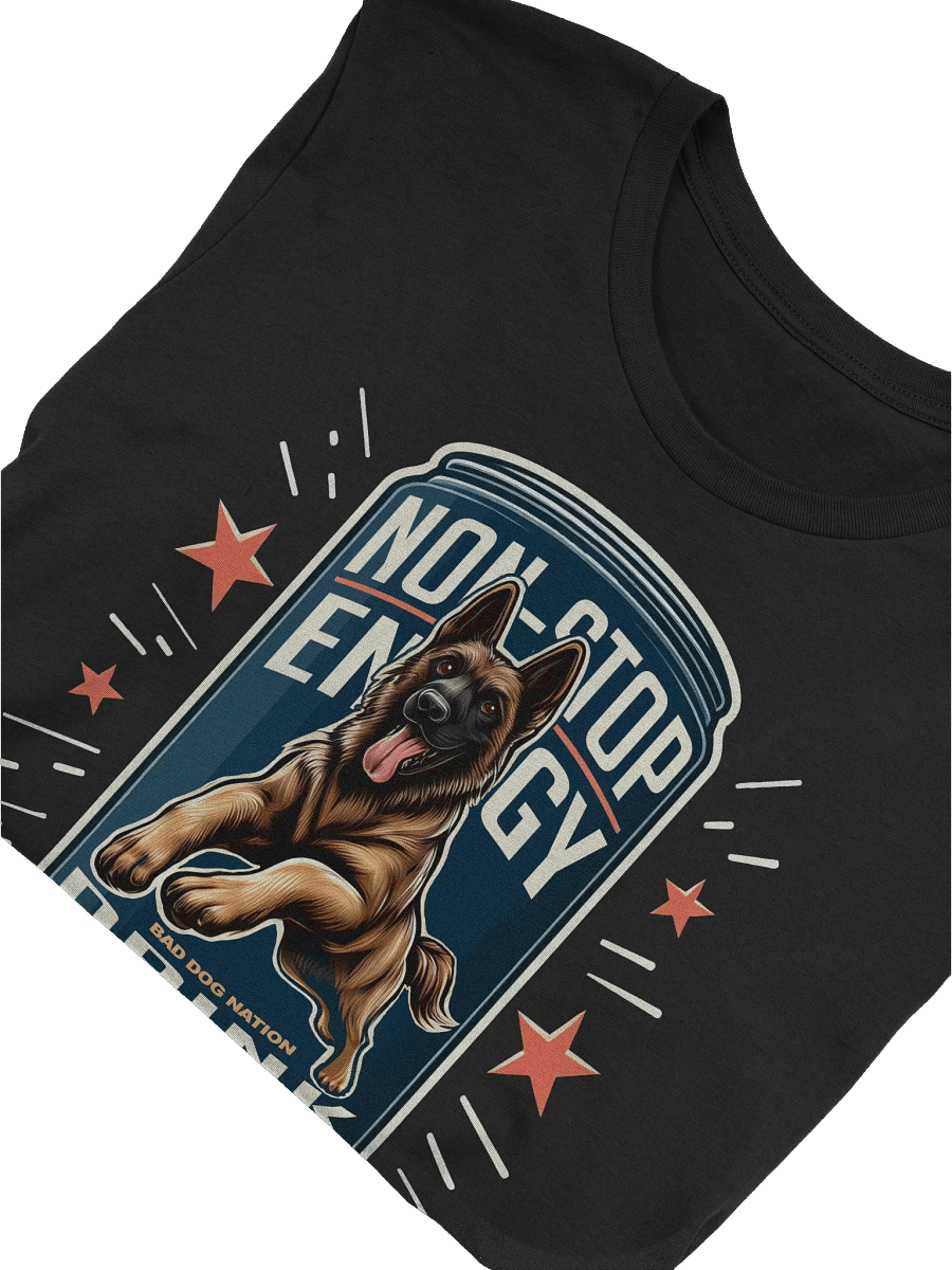 Malinois Energy Drink - Premium Unisex Adult T-shirt product image (5)