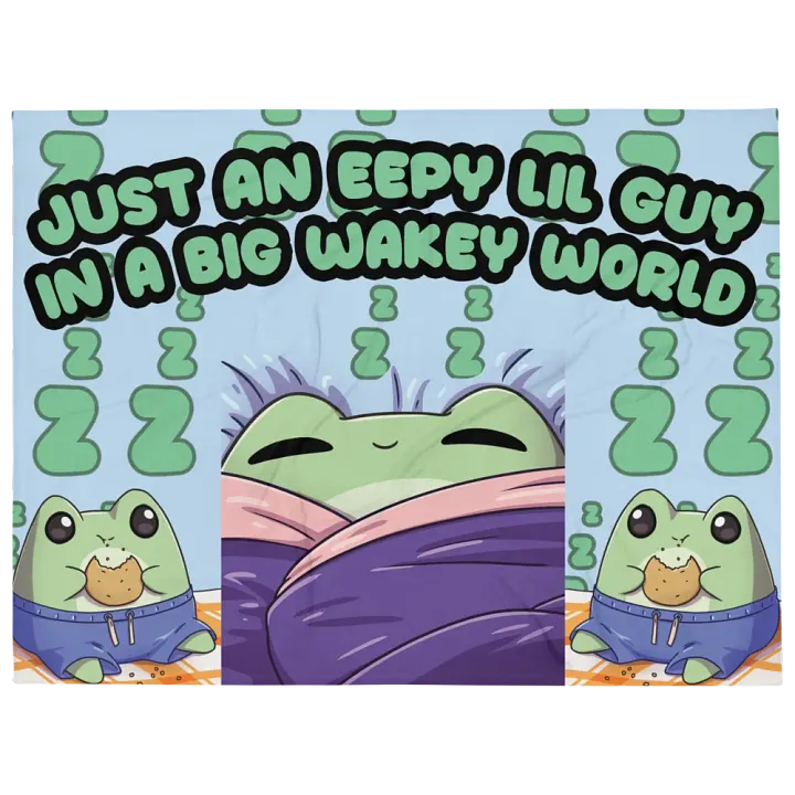 Just a eepy lil guy Blankie product image (1)