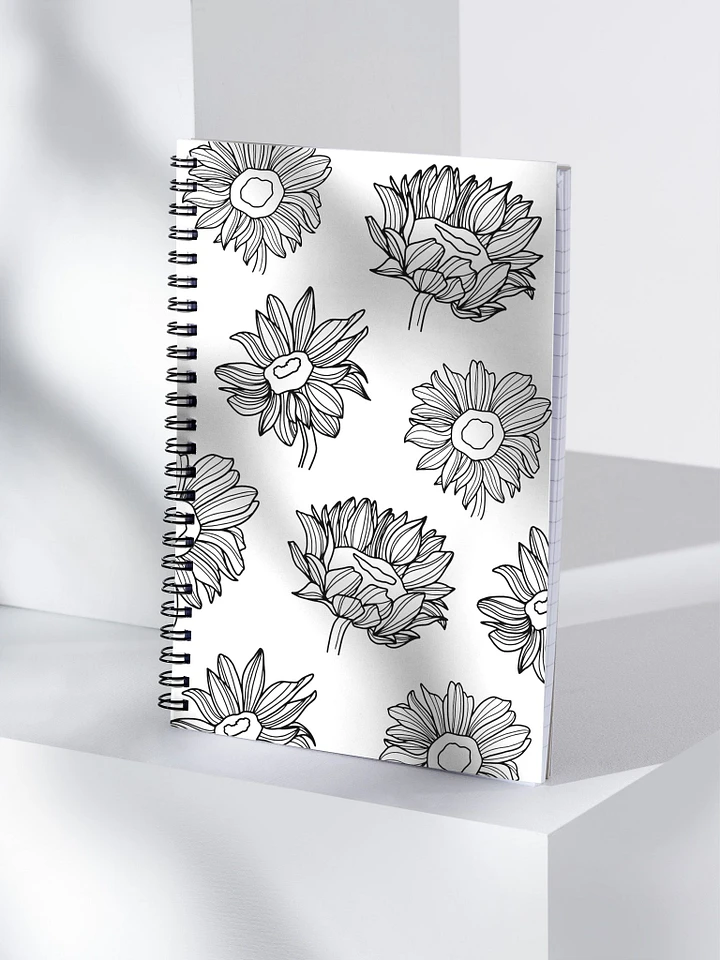 Flower Doodle Notebook product image (1)