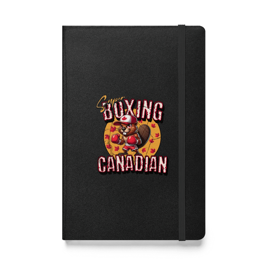 Super Boxing Canadian Beaver Hardcover Notebook product image (1)