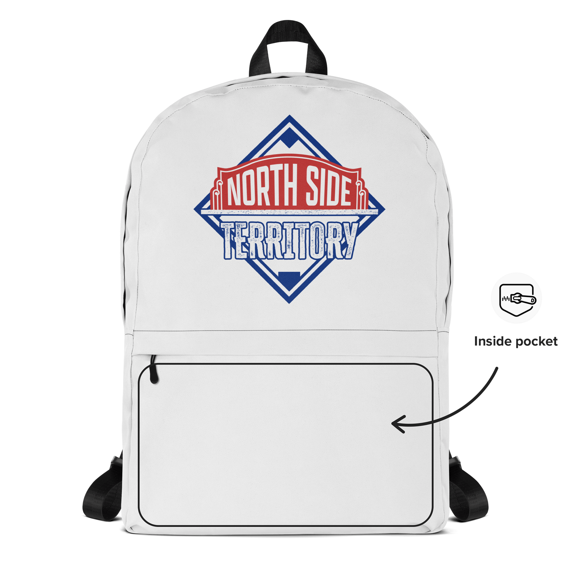 White Backpack product image (2)