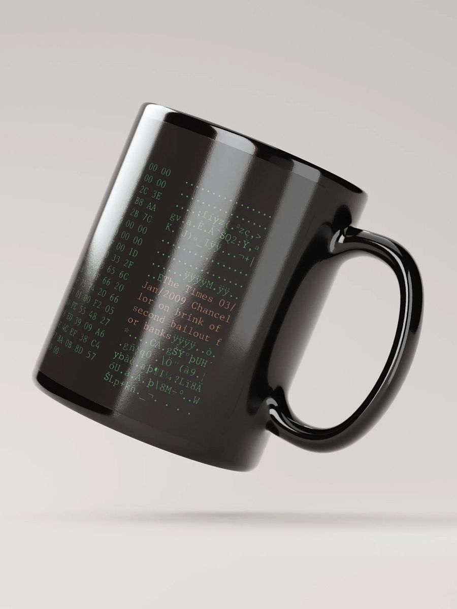 BTC Genesis Code Collector's Mug - Variant II product image (1)
