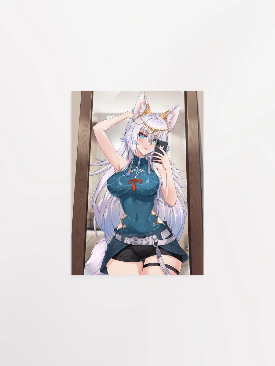 Paws Mirror Selfie Poster product image (1)