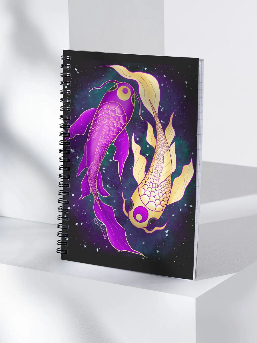 Moonie Koi Spiral Notebook product image (3)