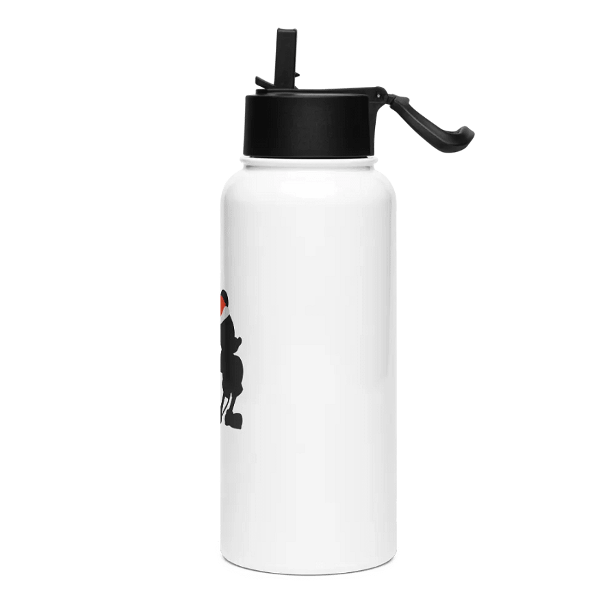 Mickey Mouse Santa Stainless Water Bottle with Straw product image (3)