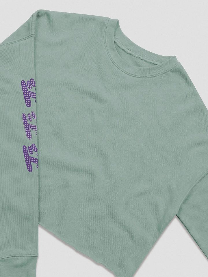 Doki All Over Crop Sweater product image (2)
