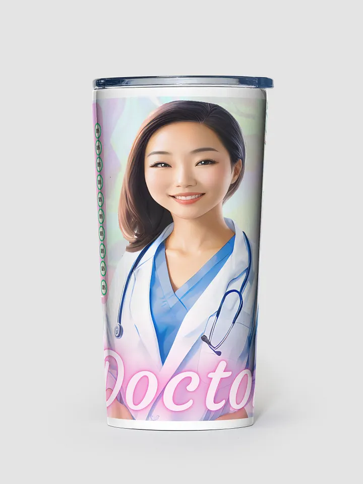 Asian Doctor 20 oz Stainless Steel Tumbler product image (1)