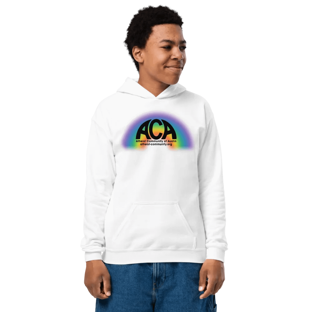 Youth Hoodie - The Atheist Community of Austin Rainbow product image (1)