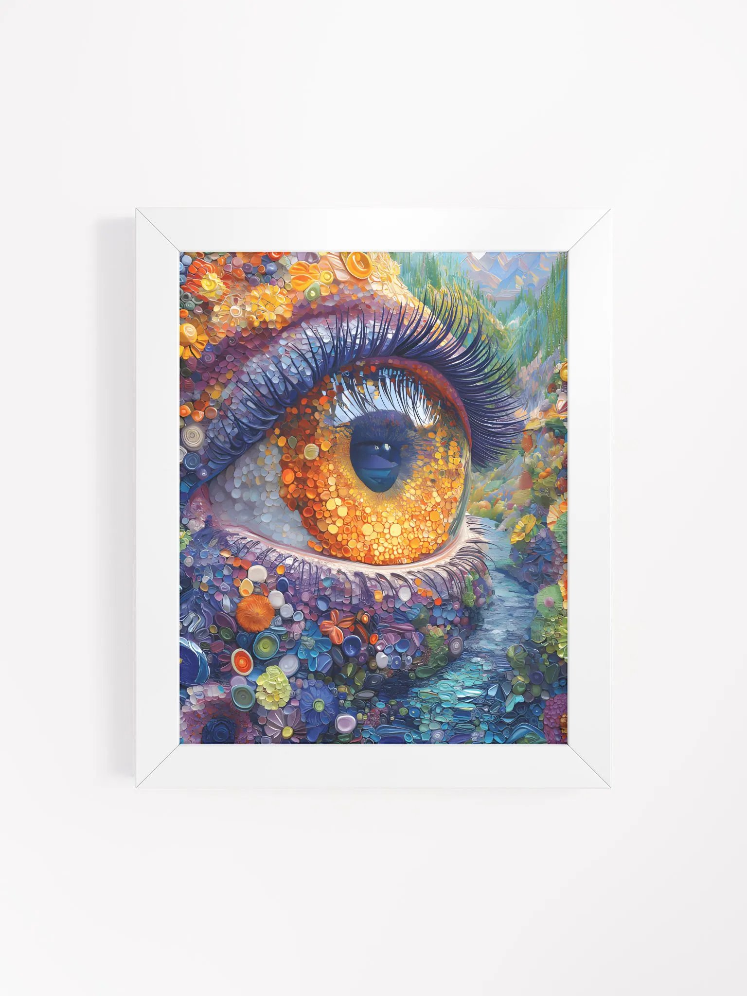 Framed wall art titled 'Mother nature #2' product image (15)