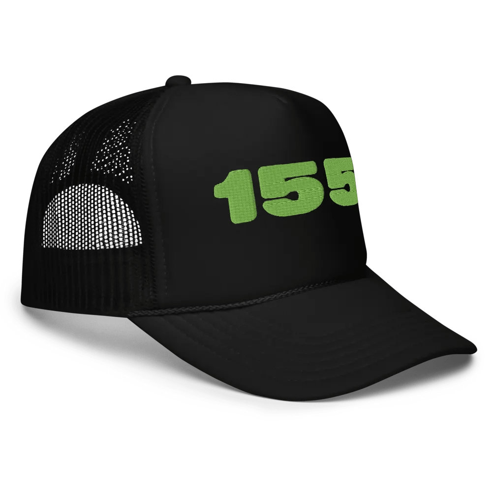 Techno BPM Trucker Hat Embroidery product image (3)