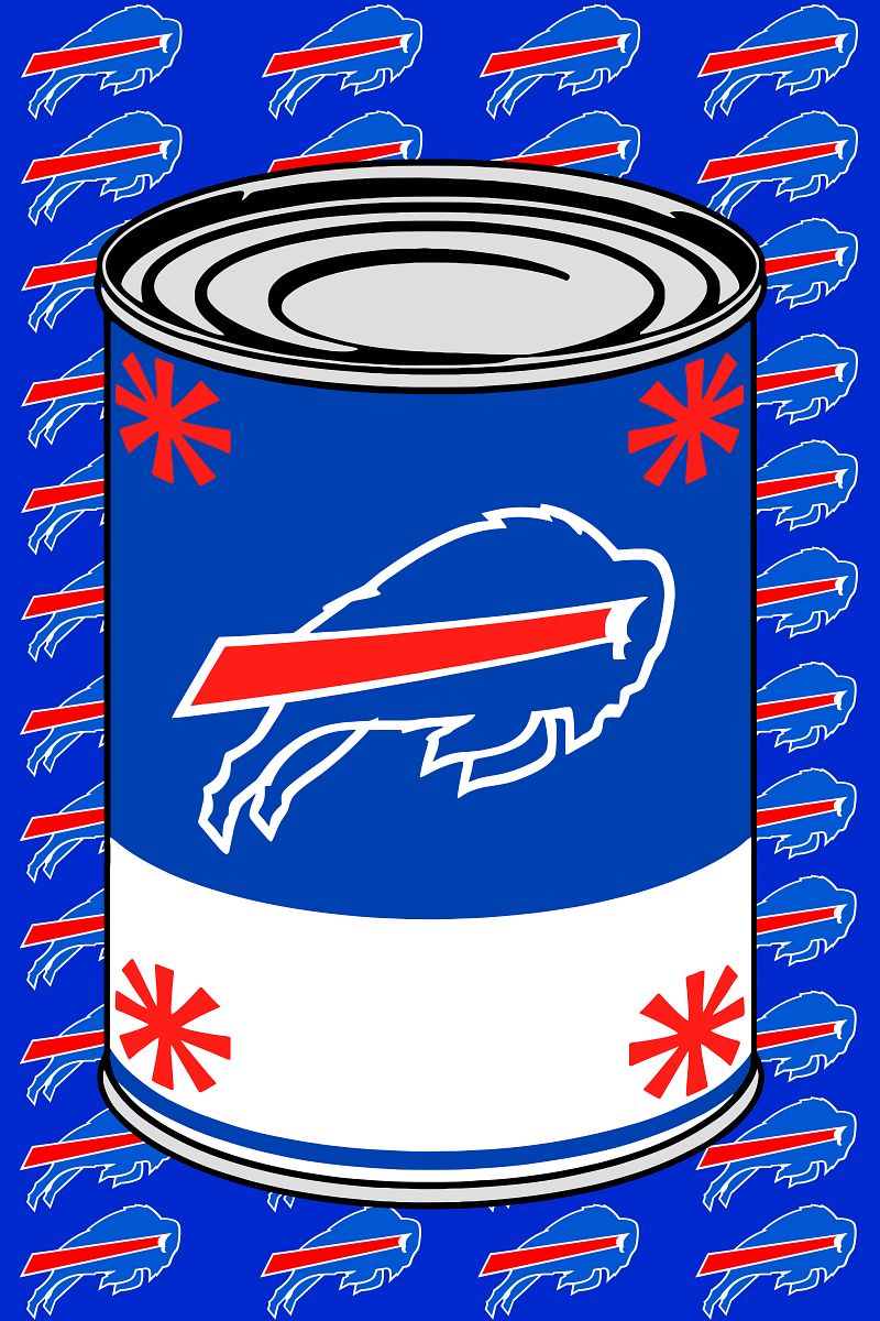 Buffalo Bills Soup Sticker - New York NFL Football