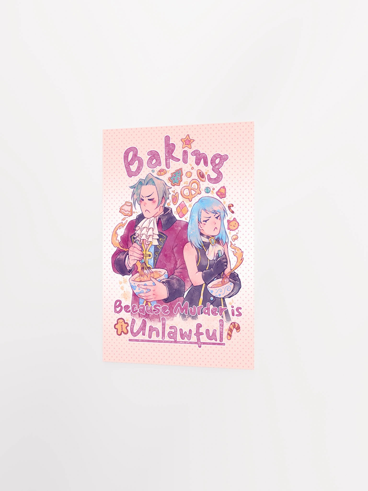 Baking because Murder is Unlawful - Print product image (4)