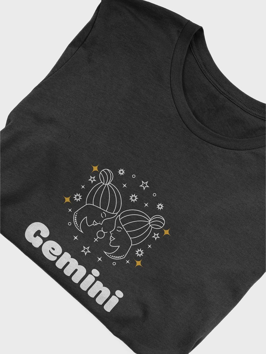 Gemini Twins T-shirt - White Writing product image (3)