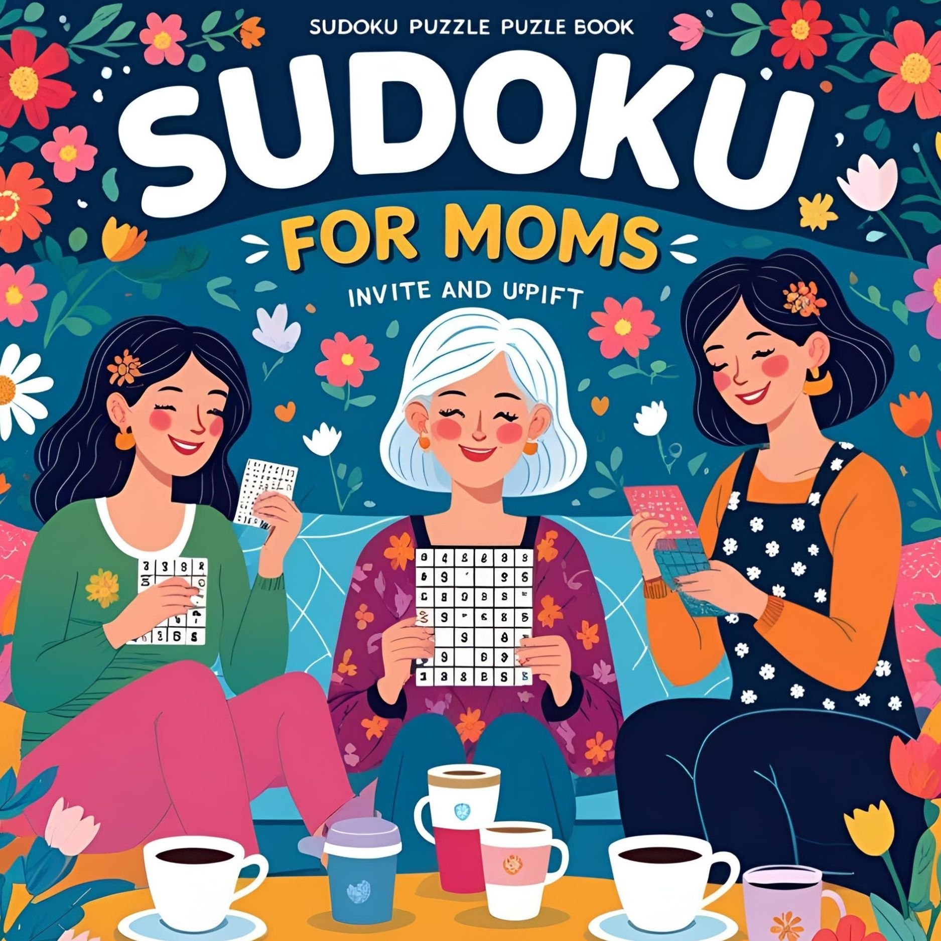 Sudoku for Moms - 100 Relaxing & Fun Logic Puzzles for Busy Superwomen and Mothers Who Deserve a Break product image (1)
