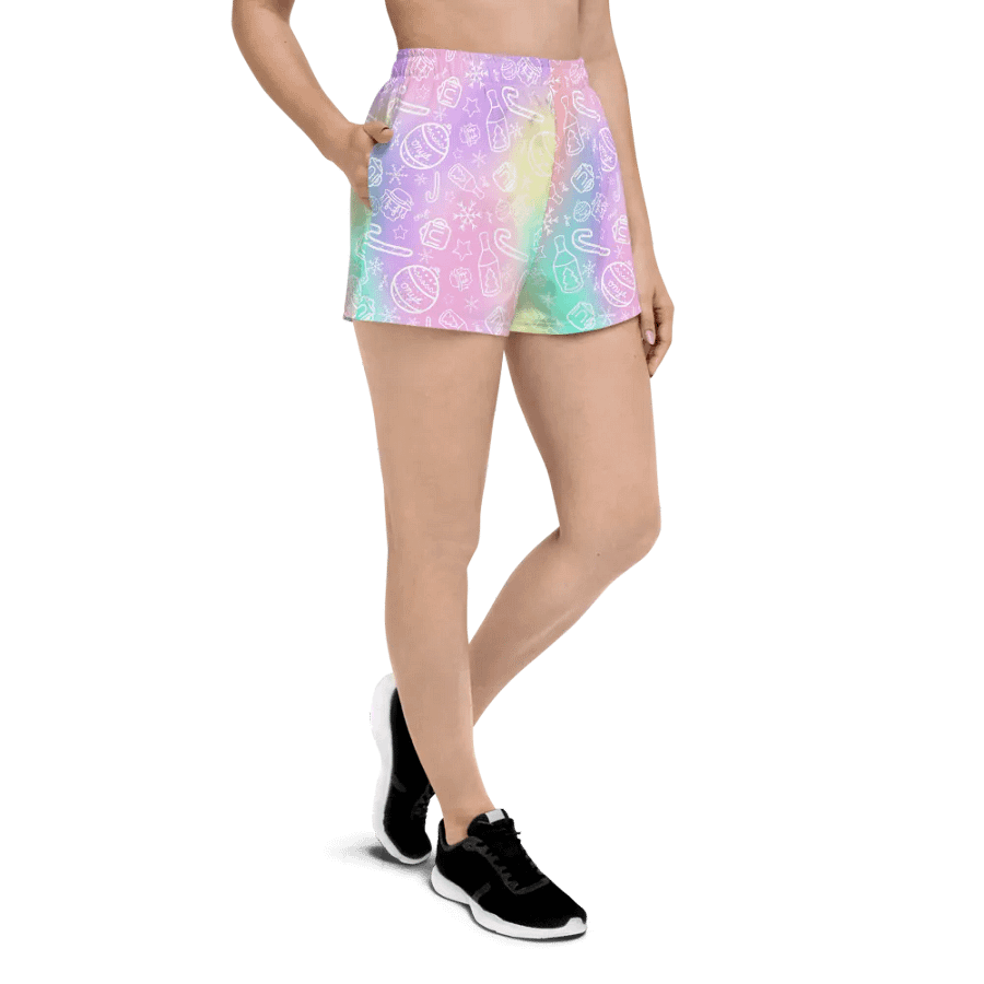 Limited Edition Christmas Tie Die Sport Shorts product image (6)