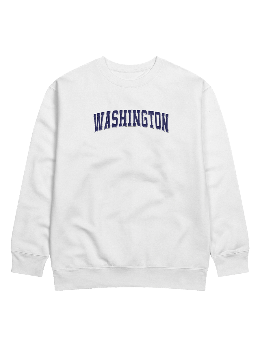 Washington Vintage Stylish Embroidery Premium Sweatshirt product image (1)