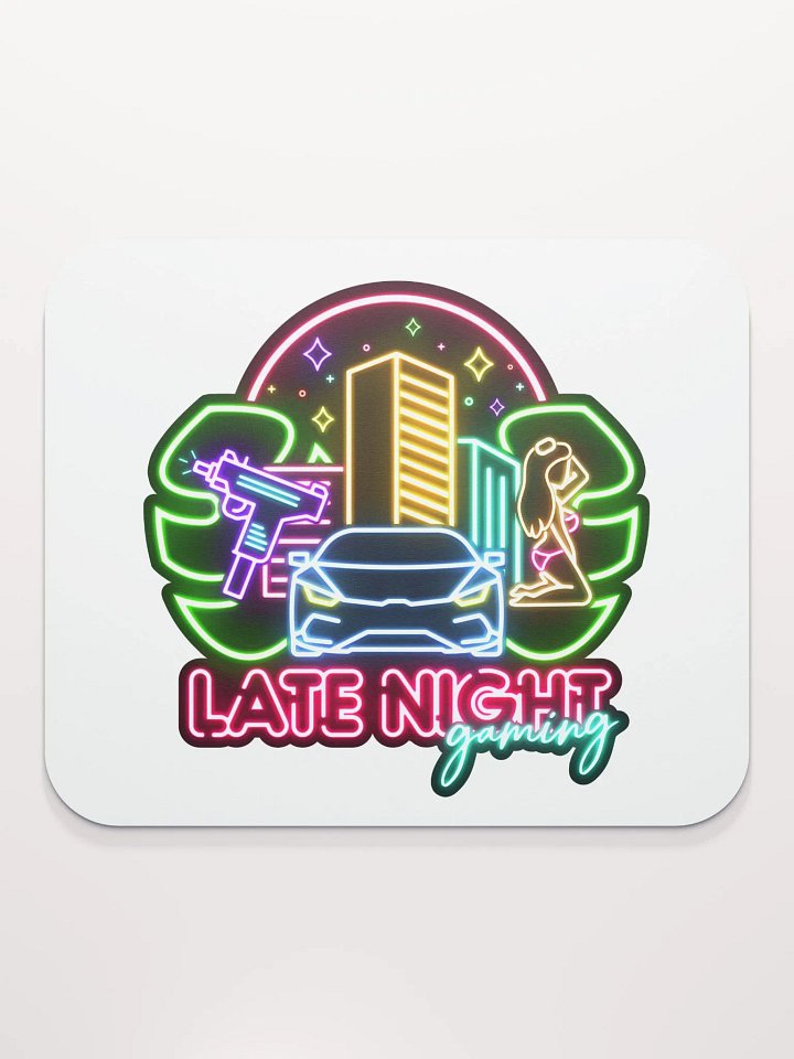 Late Night Gaming Mouse Pad product image (2)