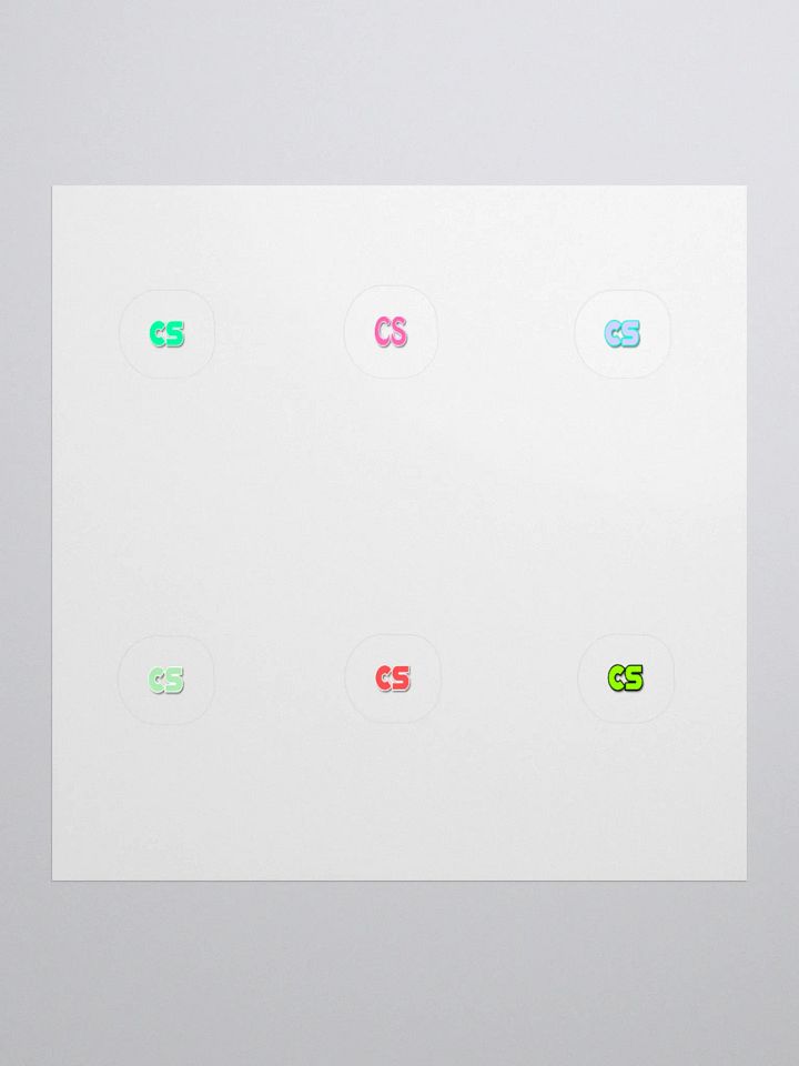 CS Stickers 6PK product image (1)