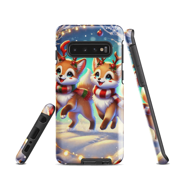 Festive Fox Friends Samsung Tough Case – Holiday Spirit product image (1)