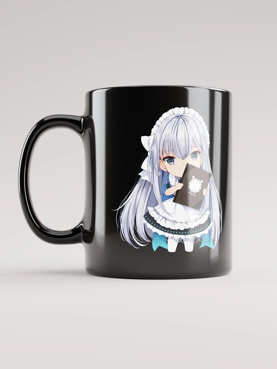 Black Glossy Mug - Meryl Maid (Tower of Fantasy) product image (1)