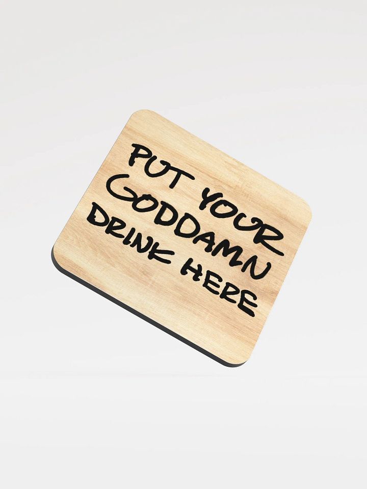 PYGDH coaster (wood) product image (1)