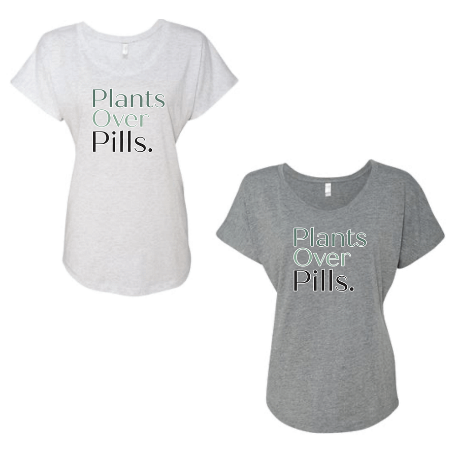 Plants Over Pills Women's Dolman Tee product image (3)