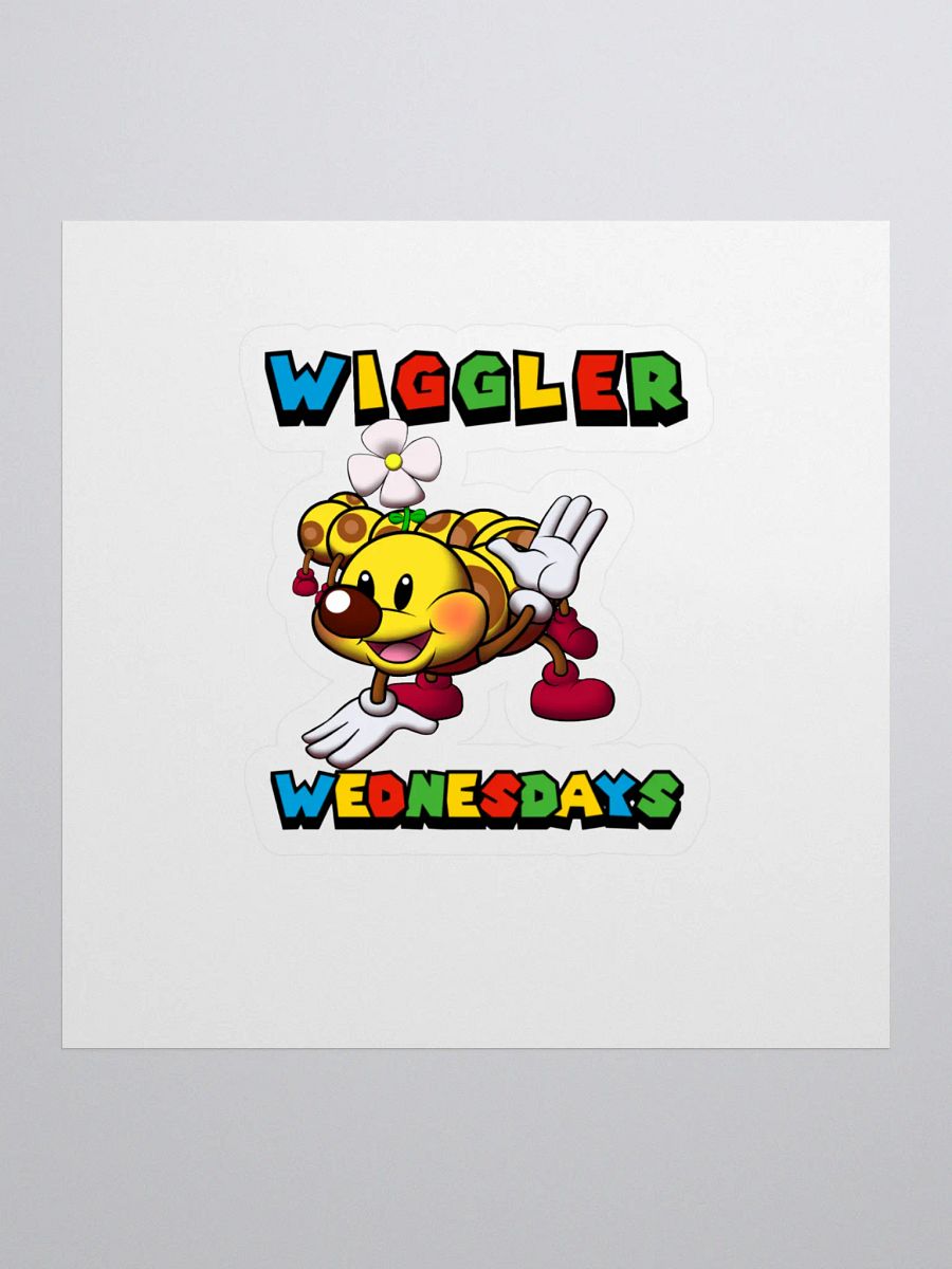 Wiggler Wednesday Sticker product image (1)