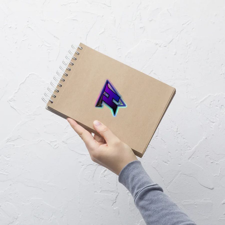 HugotheSumo Logo: Holographic Sticker Sheet product image (9)