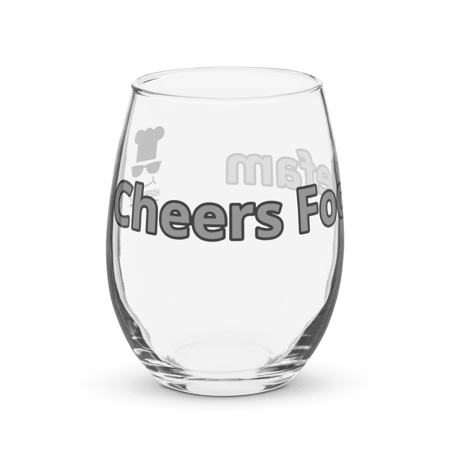 Cheers Foodiefam Stemless Wine Glass product image (4)