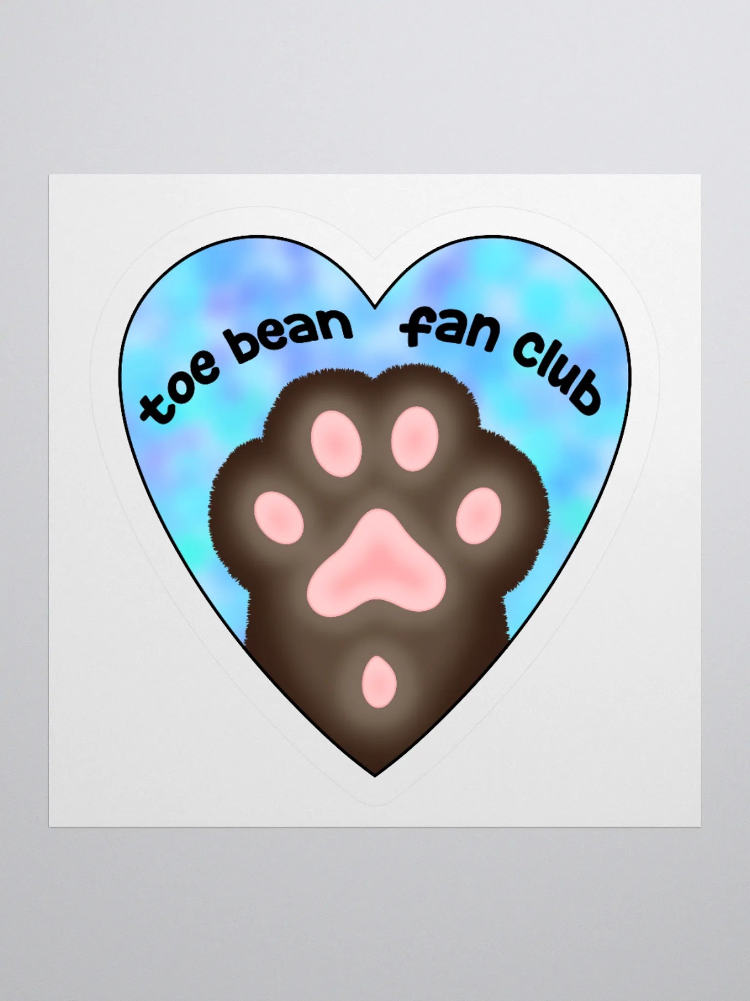 Toe Bean Sticker product image (1)