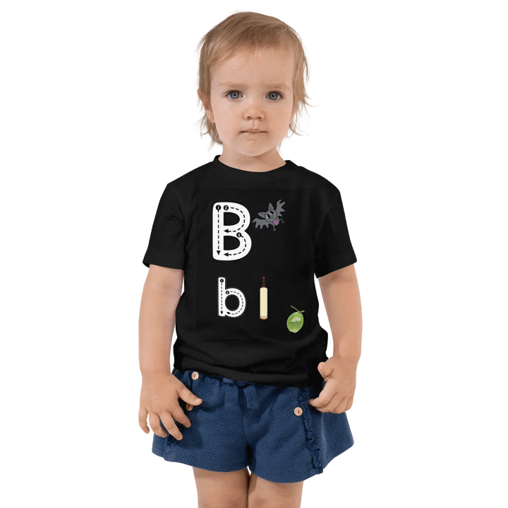 JoBeths' Design Bb Black Toddler T-Shirt product image (1)