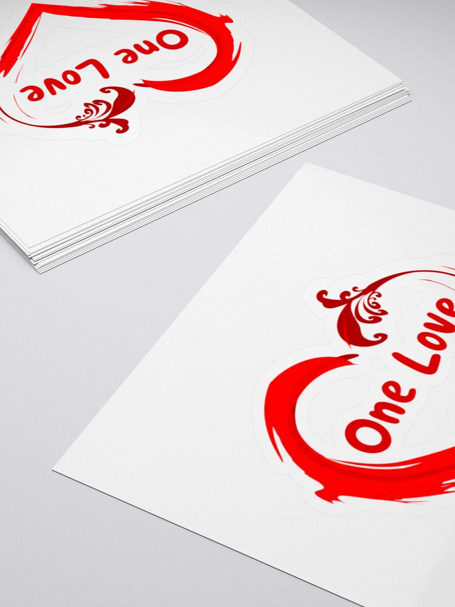 One Love Stickers product image (4)