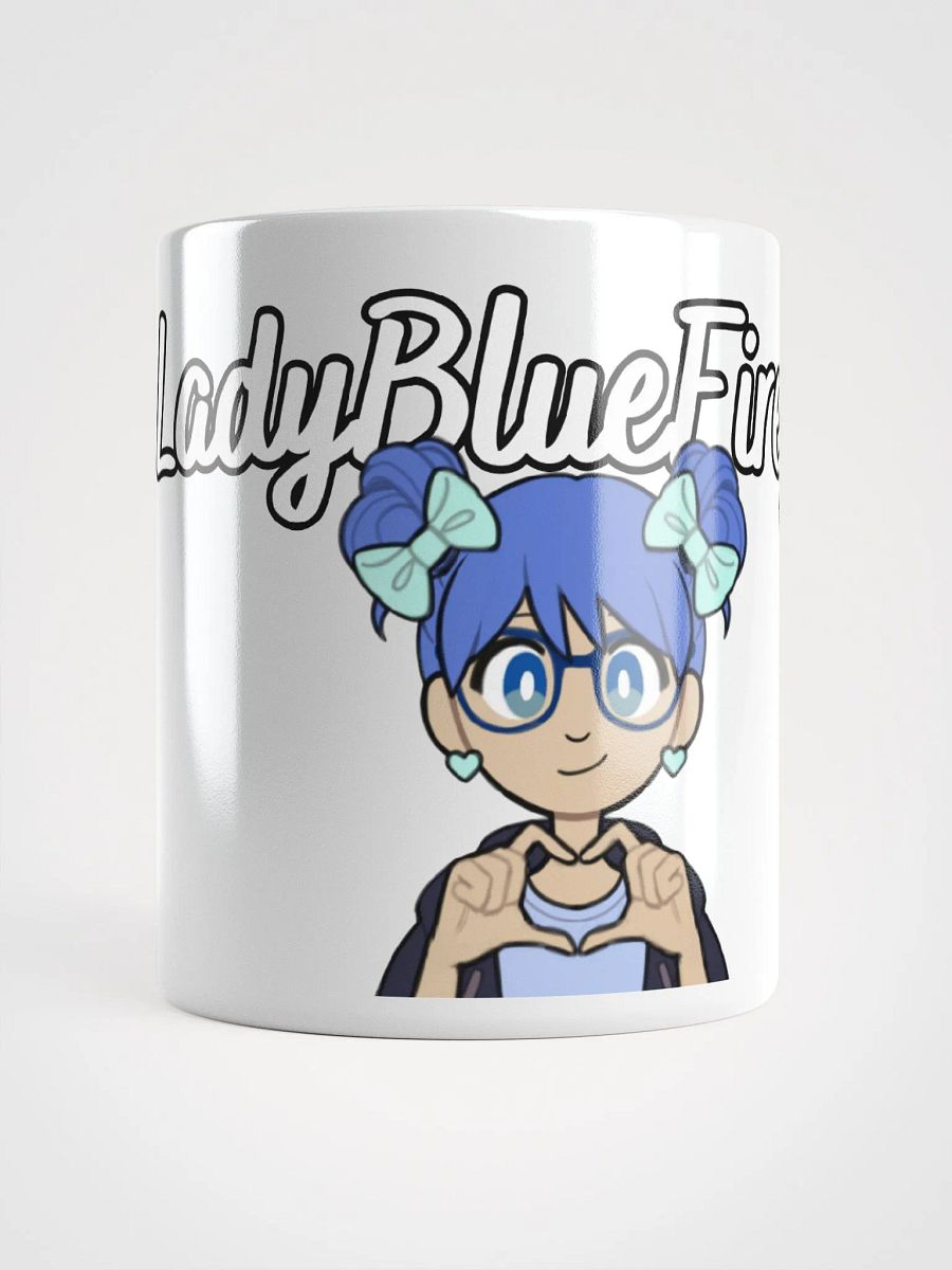 LadyBlueFirefly PNG Hand Heart Mug product image (5)
