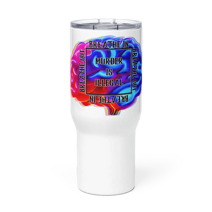 Breathe Travel Mug with a Handle product image (1)