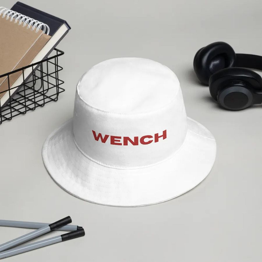 WENCH 3D Text Graphic Bucket Hat product image (3)