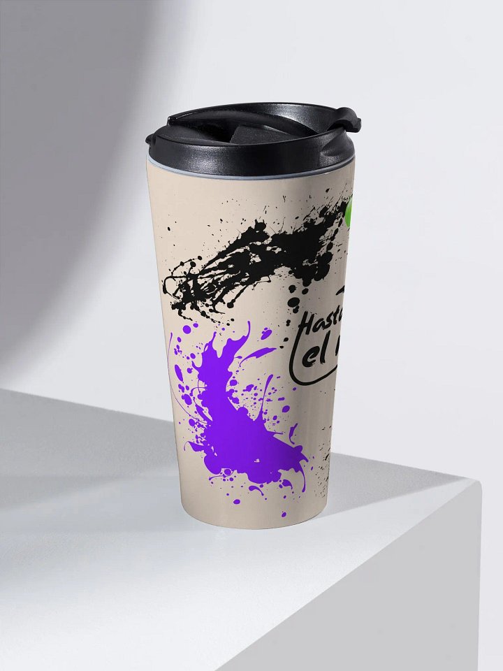 Taza de viaje de acero inoxidable product image (2)