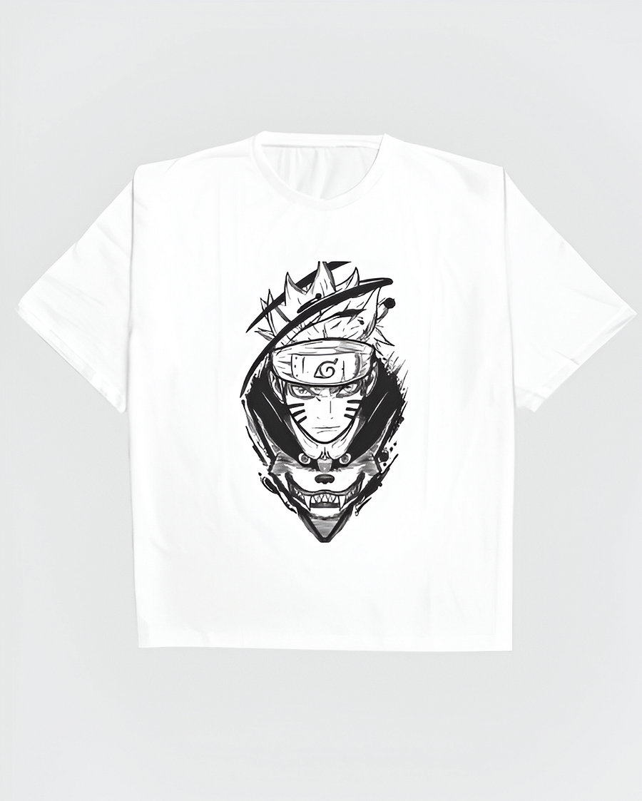 Naruto Kurama Ultimate Combo Manga Inspired Drip Oversized Tee product image (1)