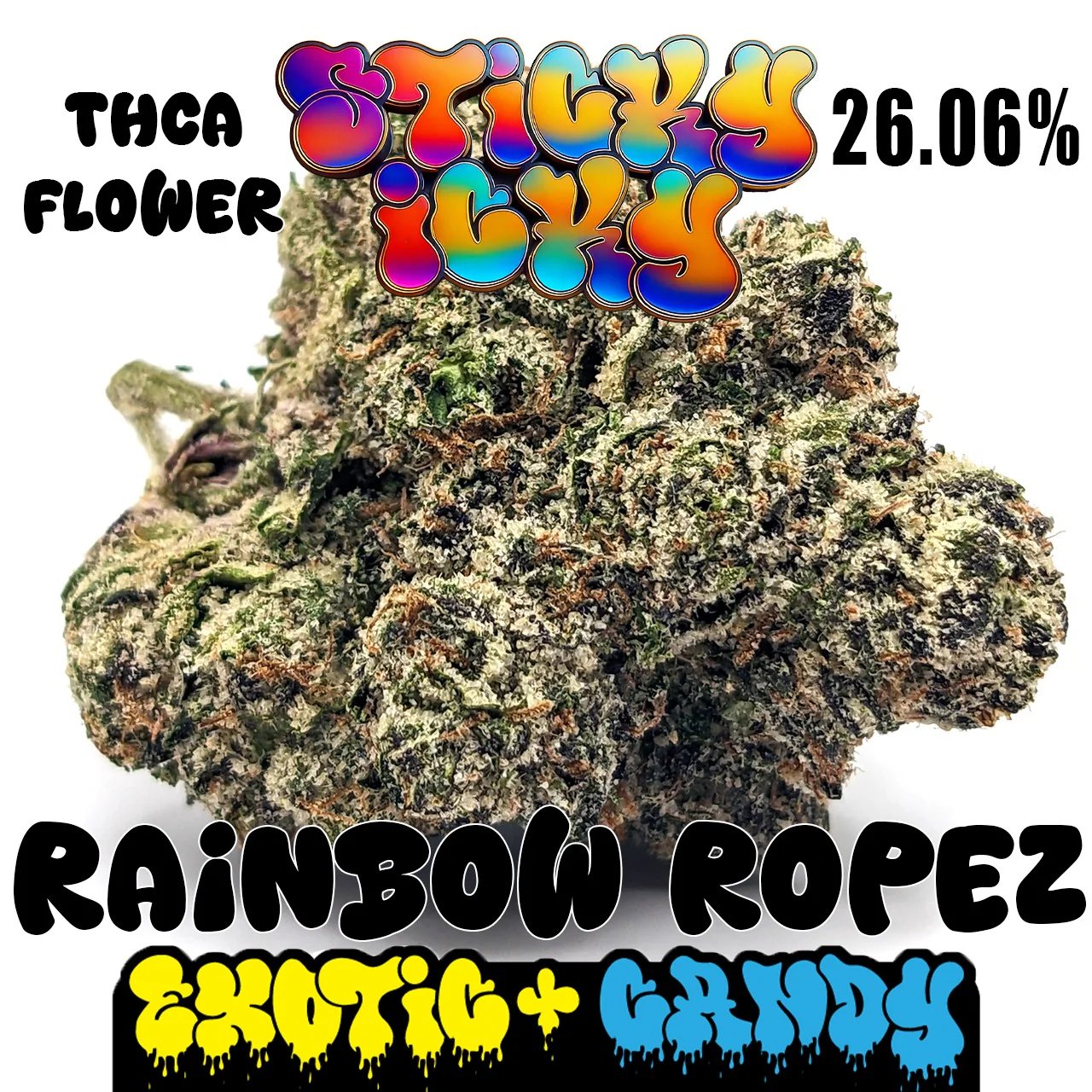 Exotic + Candy -Sticky Icky’s 1lb THCA product image (6)