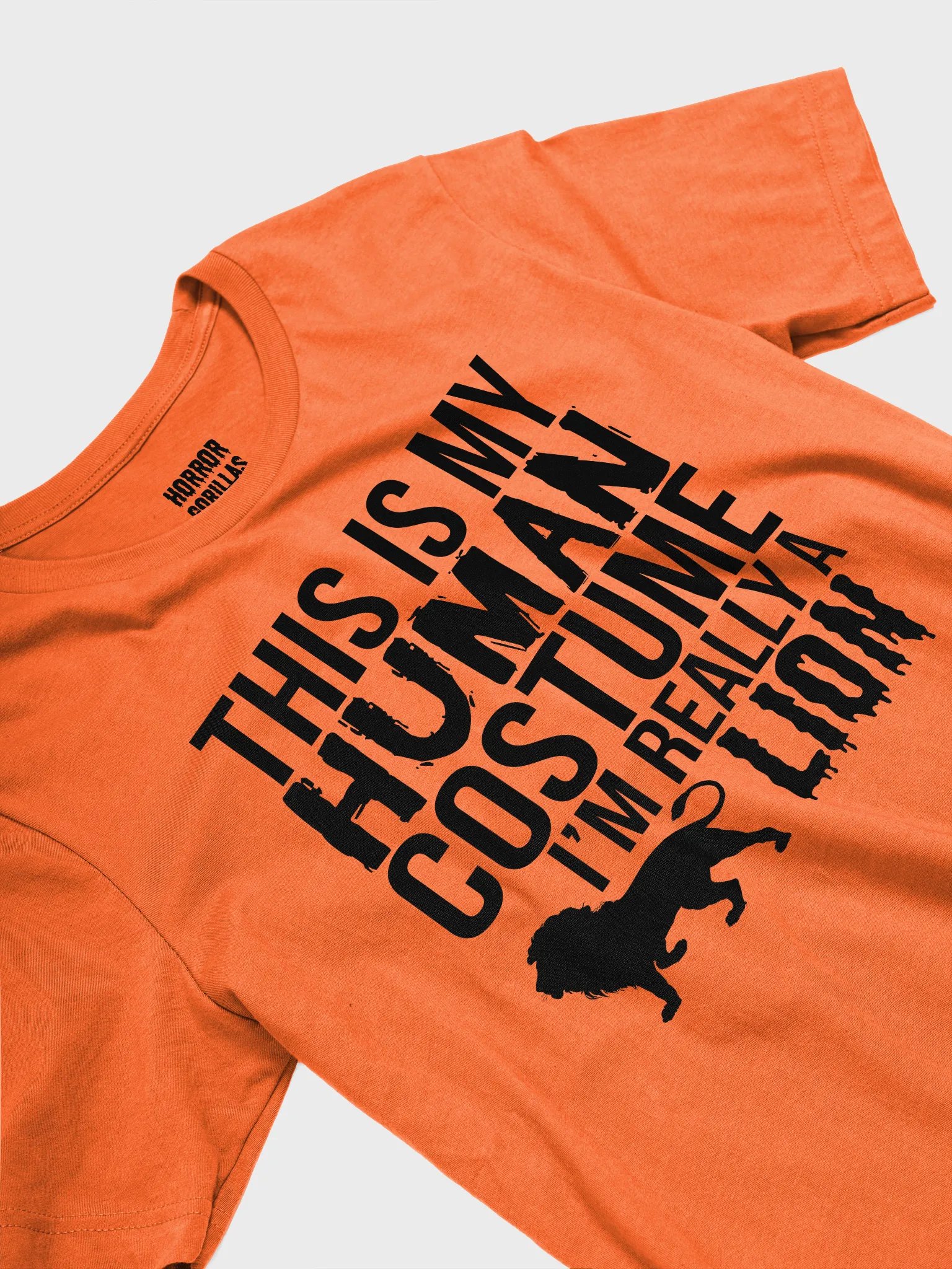 This Is My Human Costume I'm Really A Lion Funny Halloween T-Shirt product image (6)