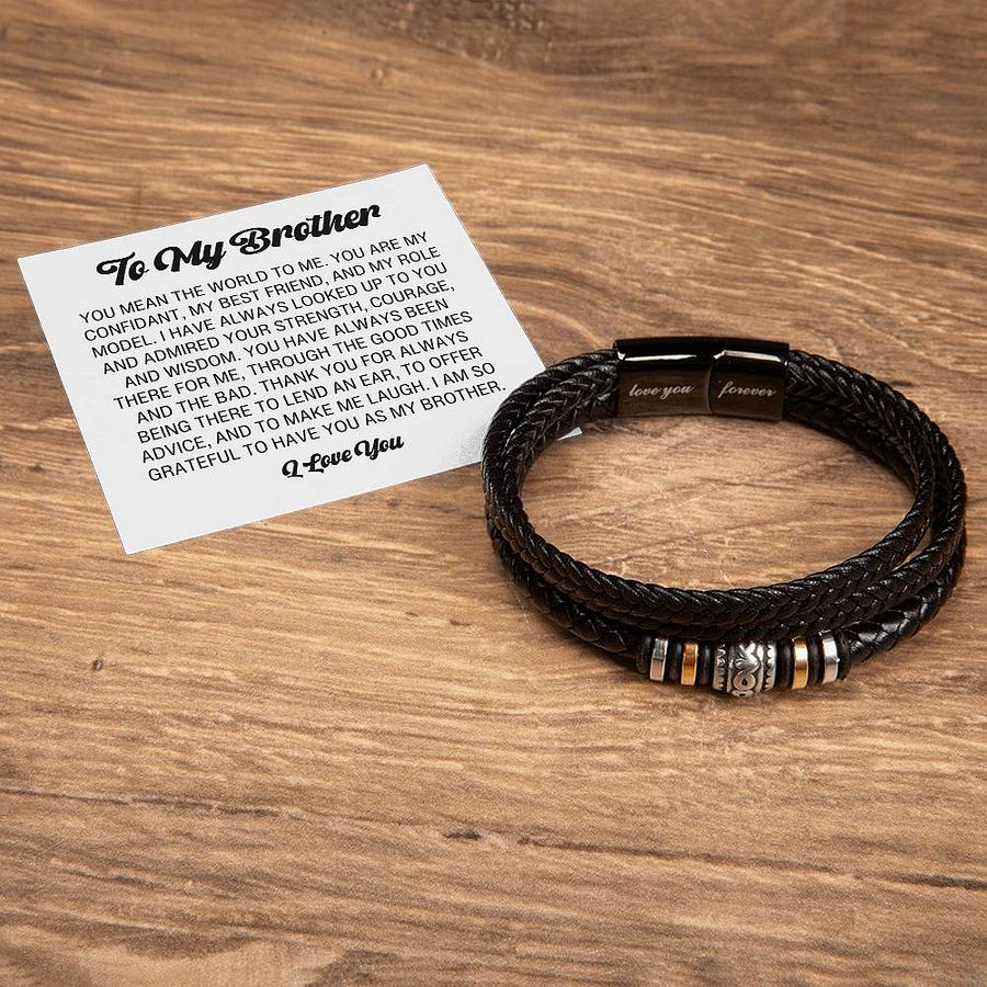 Brother Forever Bracelet - You Mean The World To Me product image (7)