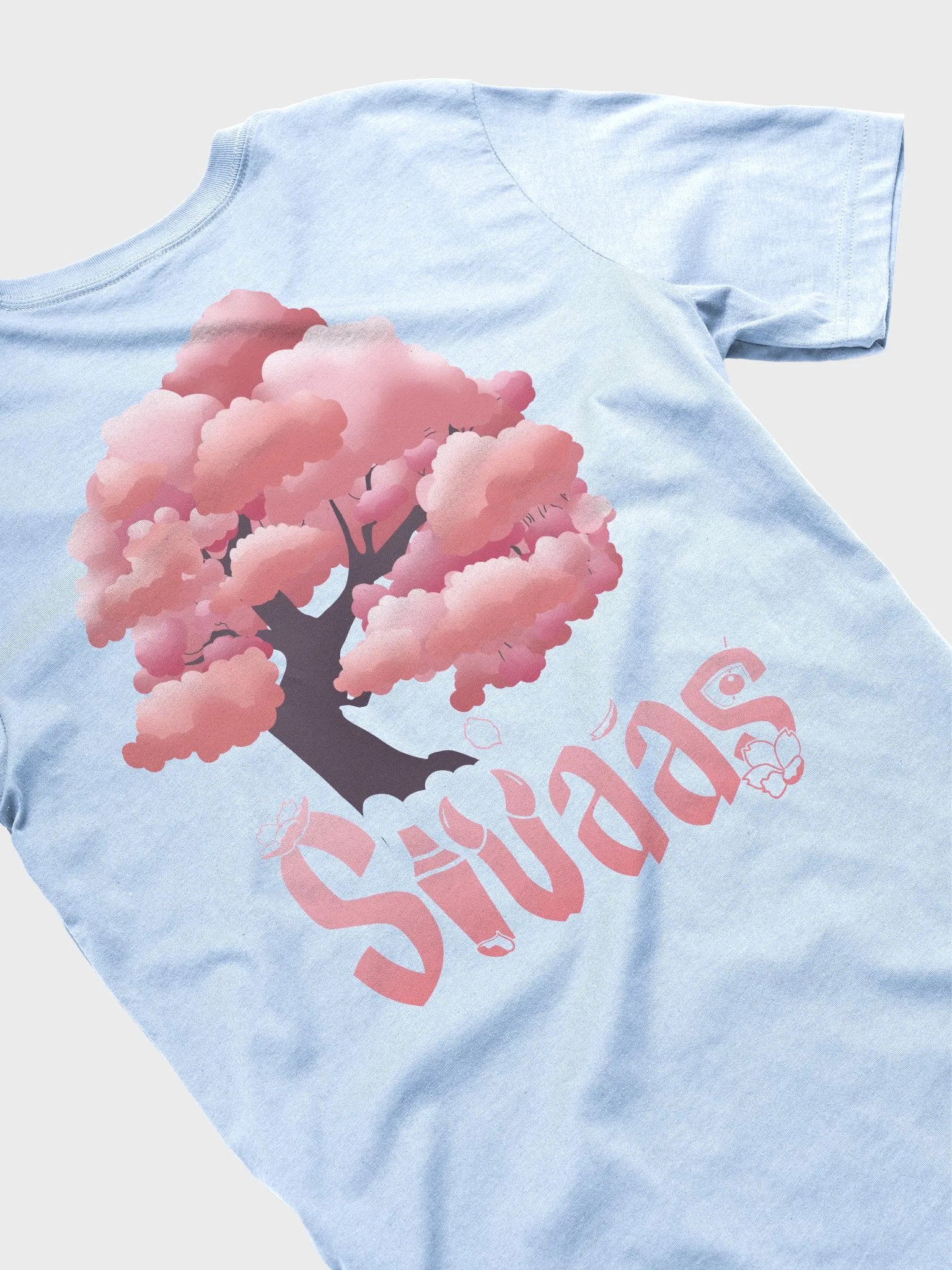 SivaasTV T-Shirt Name & Tree on Back product image (1)