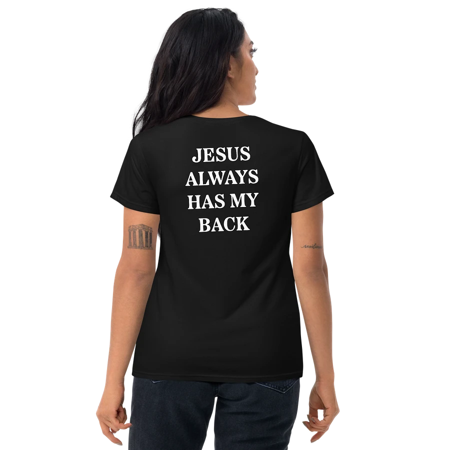 Jesus Always Has My Back - Fitted (Female) product image (6)