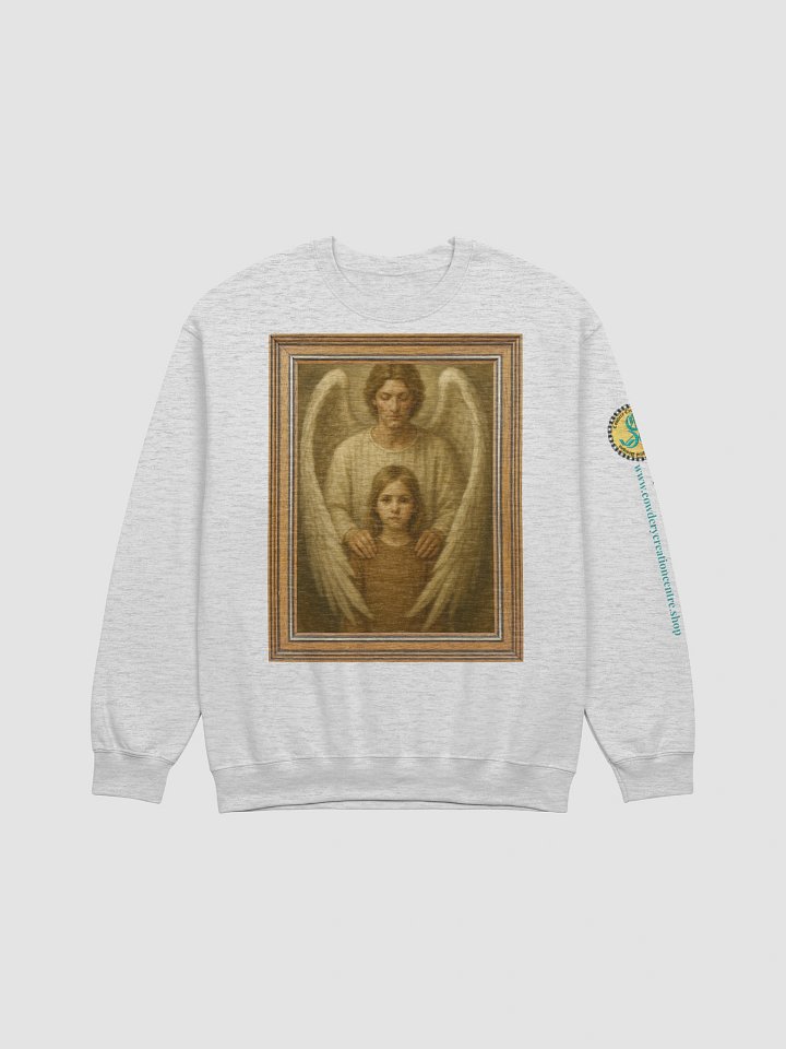 Angels Watch Over Them (Female) Gildan Classic Crewneck Sweatshirt Light Colors product image (9)