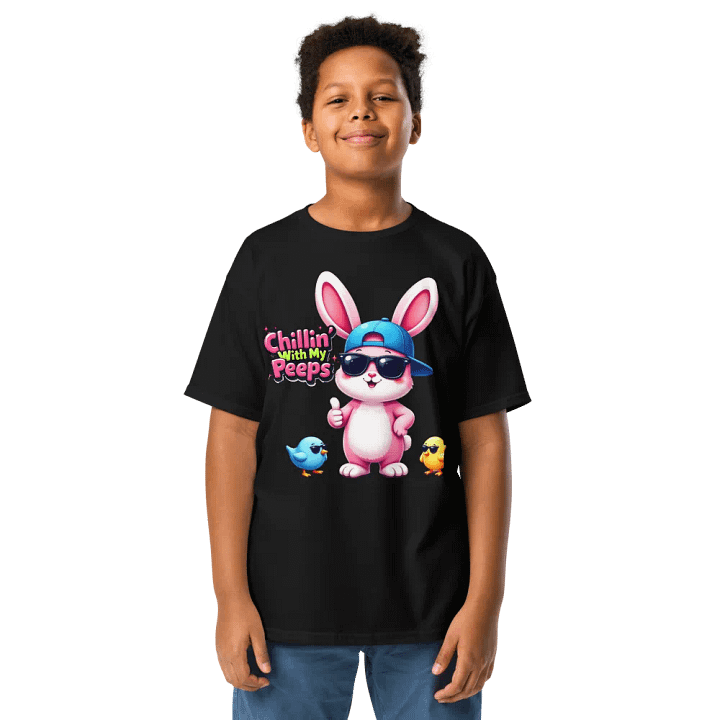 Chillin' With My Peeps! – Funny Easter T-Shirt product image (5)
