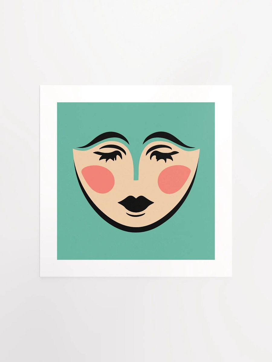 The Mask She Wears - Print product image (1)