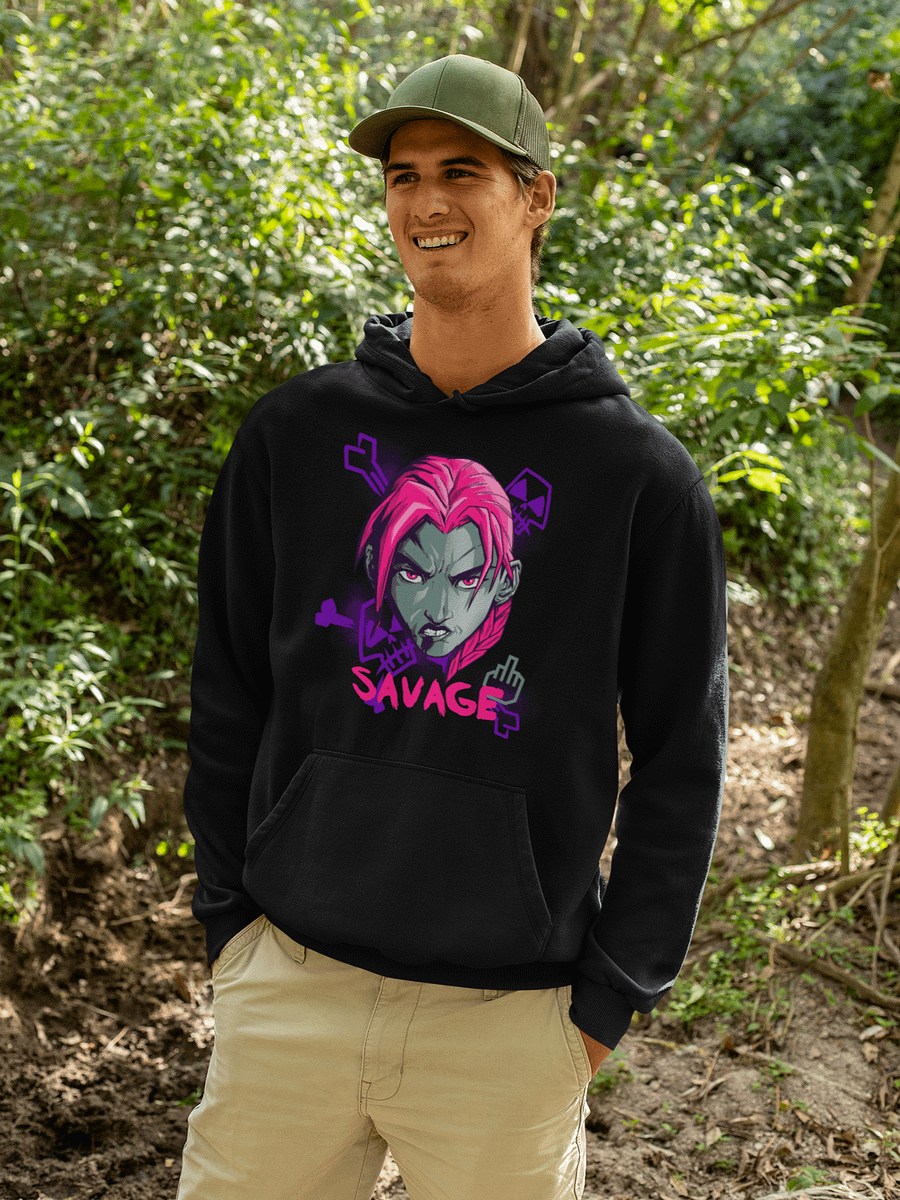 Savage Rebellion Graphic Hoodie product image (6)